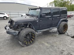 Vehiculos salvage en venta de Copart Gastonia, NC: 2014 Jeep Wrangler Unlimited Sahara