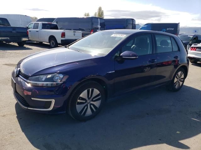 2017 Volkswagen E-GOLF SE