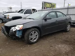 Salvage cars for sale at Chicago Heights, IL auction: 2005 Pontiac G6