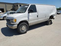 Salvage cars for sale at Wilmer, TX auction: 2000 Ford Econoline E250 Van