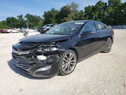 Salvage cars for sale from Copart Ocala, FL: 2019 Chevrolet Malibu Premier