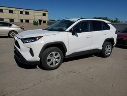 Salvage cars for sale from Copart Wilmer, TX: 2021 Toyota Rav4 LE