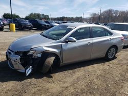 Salvage cars for sale at East Granby, CT auction: 2017 Toyota Camry LE