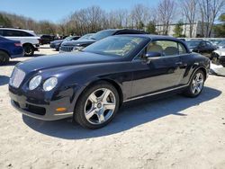 Salvage cars for sale from Copart North Billerica, MA: 2007 Bentley Continental GTC