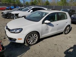 Volkswagen salvage cars for sale: 2013 Volkswagen Golf