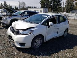 Salvage cars for sale from Copart Graham, WA: 2017 Honda FIT LX