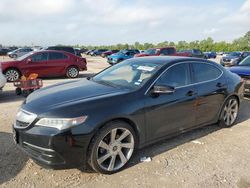 Salvage cars for sale at Houston, TX auction: 2017 Acura TLX