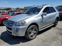 Salvage cars for sale at Las Vegas, NV auction: 2010 Mercedes-Benz ML 550 4matic