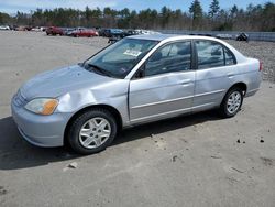 Honda Civic LX salvage cars for sale: 2003 Honda Civic LX