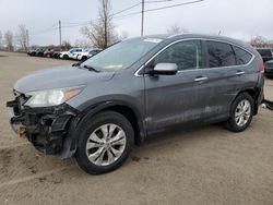 Salvage cars for sale from Copart Montreal Est, QC: 2012 Honda CR-V Touring