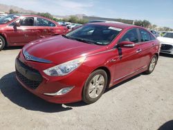 Salvage cars for sale at Las Vegas, NV auction: 2013 Hyundai Sonata Hybrid