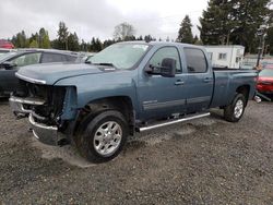 Salvage cars for sale from Copart Graham, WA: 2014 Chevrolet Silverado K3500 LTZ