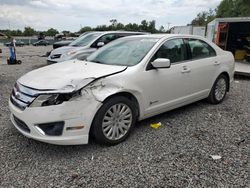 Salvage cars for sale from Copart Riverview, FL: 2010 Ford Fusion Hybrid