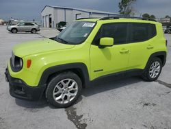 Salvage cars for sale at Tulsa, OK auction: 2018 Jeep Renegade Latitude