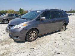Salvage cars for sale from Copart Loganville, GA: 2014 Toyota Sienna XLE