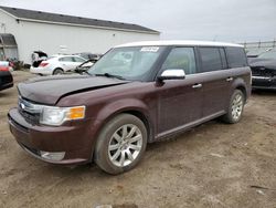 Salvage cars for sale from Copart Portland, MI: 2010 Ford Flex Limited