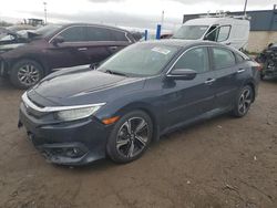 2016 Honda Civic Touring en venta en Woodhaven, MI