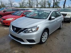 Salvage cars for sale from Copart Bridgeton, MO: 2018 Nissan Sentra S