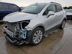 Salvage cars for sale from Copart Grand Prairie, TX: 2020 Buick Encore Preferred