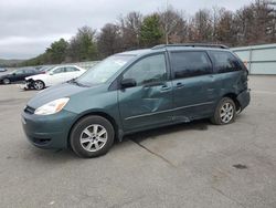 Salvage cars for sale at Brookhaven, NY auction: 2004 Toyota Sienna CE