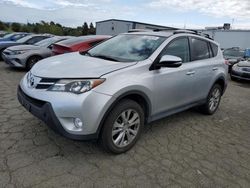 Salvage cars for sale from Copart Vallejo, CA: 2014 Toyota Rav4 Limited