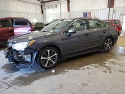 Salvage cars for sale from Copart Franklin, WI: 2015 Subaru Legacy 2.5I Limited