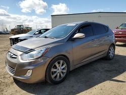 Salvage cars for sale at Rocky View County, AB auction: 2013 Hyundai Accent GLS