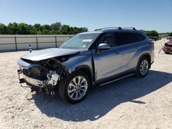Salvage cars for sale from Copart New Braunfels, TX: 2023 Toyota Highlander L