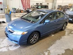 Salvage cars for sale at Mcfarland, WI auction: 2010 Honda Civic LX-S