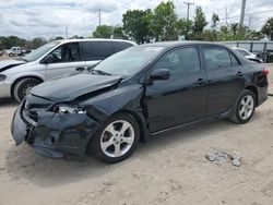 Salvage cars for sale from Copart Riverview, FL: 2012 Toyota Corolla Base