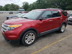 Ford salvage cars for sale: 2013 Ford Explorer XLT