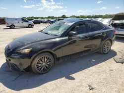 Salvage cars for sale at San Antonio, TX auction: 2014 Lexus IS 250