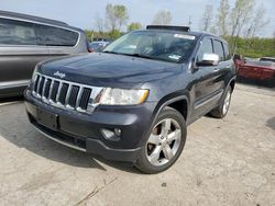 Salvage cars for sale at Bridgeton, MO auction: 2012 Jeep Grand Cherokee Limited