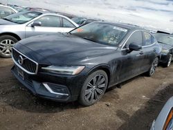 Volvo S60 salvage cars for sale: 2019 Volvo S60 T6 Inscription