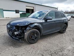 Salvage cars for sale at Leroy, NY auction: 2020 Audi Q5 Premium