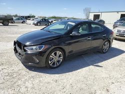 Salvage cars for sale from Copart Kansas City, KS: 2017 Hyundai Elantra SE