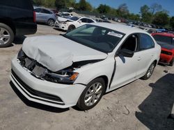 Volkswagen salvage cars for sale: 2015 Volkswagen Jetta SE