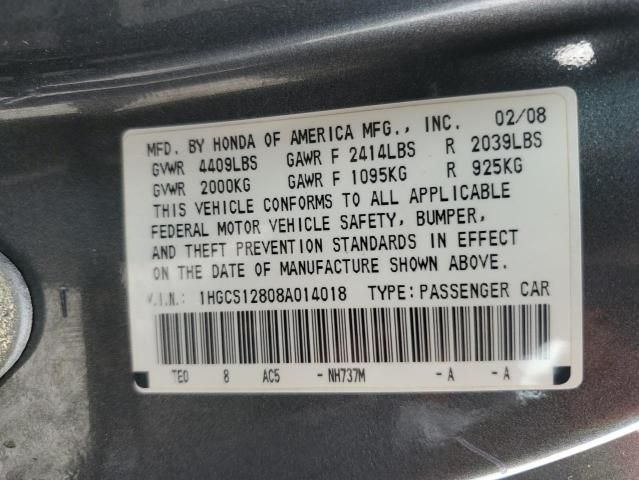 2008 Honda Accord EXL