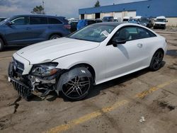 Salvage cars for sale at Woodhaven, MI auction: 2019 Mercedes-Benz E 450 4matic