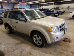 Salvage cars for sale from Copart Wheeling, IL: 2012 Ford Escape XLT