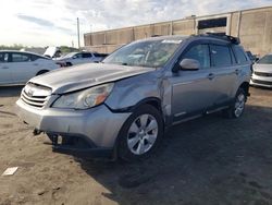 Salvage cars for sale from Copart Fredericksburg, VA: 2011 Subaru Outback 2.5I Premium