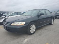 Honda Accord LX salvage cars for sale: 2002 Honda Accord LX