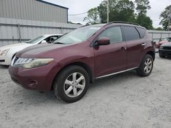 Salvage cars for sale from Copart Gastonia, NC: 2009 Nissan Murano S