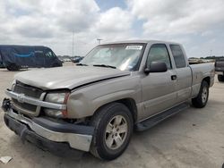 Salvage cars for sale from Copart Wilmer, TX: 2003 Chevrolet Silverado C1500