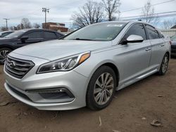 Salvage cars for sale from Copart New Britain, CT: 2017 Hyundai Sonata Sport