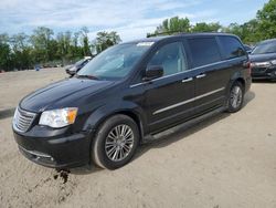 Salvage cars for sale from Copart Baltimore, MD: 2014 Chrysler Town & Country Touring L