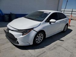 Carros salvage a la venta en subasta: 2020 Toyota Corolla LE