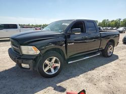 Salvage cars for sale from Copart Houston, TX: 2010 Dodge RAM 1500