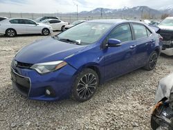 Salvage cars for sale from Copart Magna, UT: 2014 Toyota Corolla L