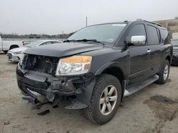 Salvage cars for sale from Copart Fredericksburg, VA: 2010 Nissan Armada SE